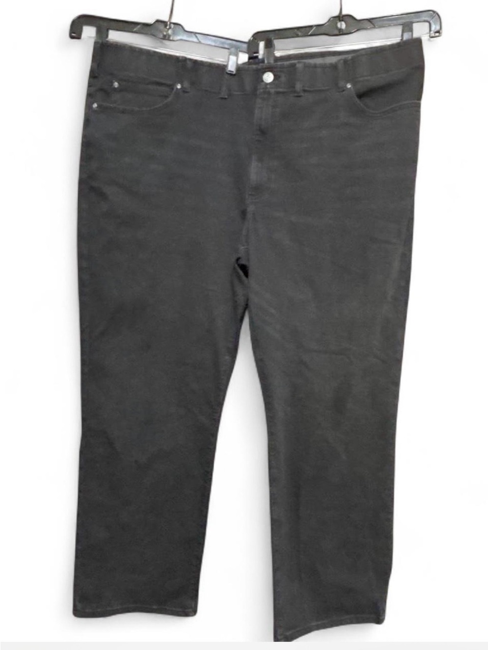 Lee Men's big and tall, extreme motion, MVP Black Straight Leg Jeans